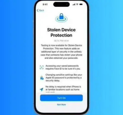 南海苹果授权维修店分享被盗设备保护功能开启方法
