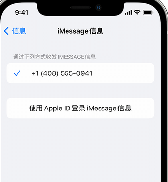 南海apple维修iPhone上无法正常发送iMessage信息 