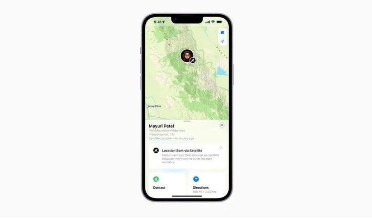 南海苹果14维修分享iPhone14系列中 FindMy功能通过卫星分享位置方法教程 