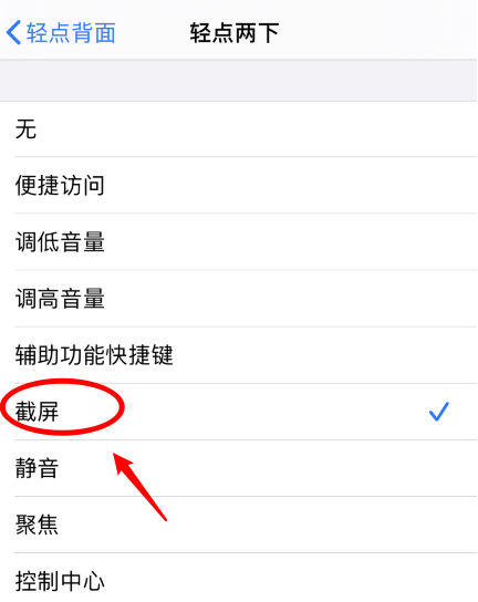 南海苹果手机维修分享iPhone12如何启用双击截屏 